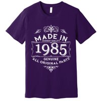 Made In Highest Quality Genuine All Original Parts 1985 40th Birthday Premium T-Shirt