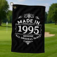 Made In Highest Quality Genuine All Original Parts 1995 30th Birthday Golf Towel