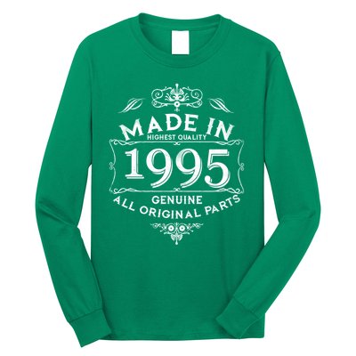 Made In Highest Quality Genuine All Original Parts 1995 30th Birthday Long Sleeve Shirt