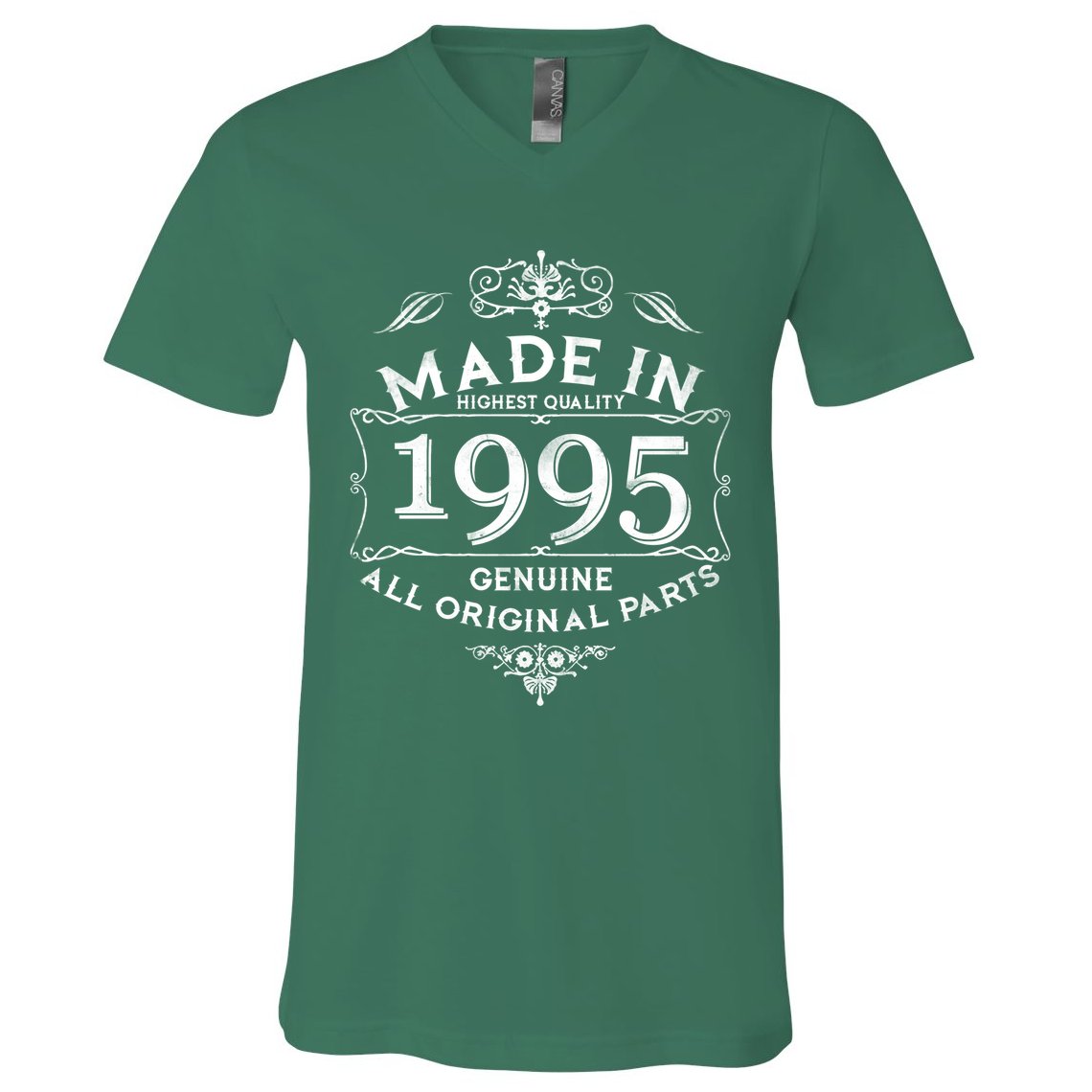 Made In Highest Quality Genuine All Original Parts 1995 30th Birthday V-Neck T-Shirt