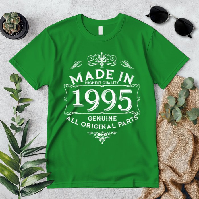 Made In Highest Quality Genuine All Original Parts 1995 30th Birthday Premium T-Shirt