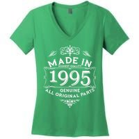 Made In Highest Quality Genuine All Original Parts 1995 30th Birthday Women's V-Neck T-Shirt