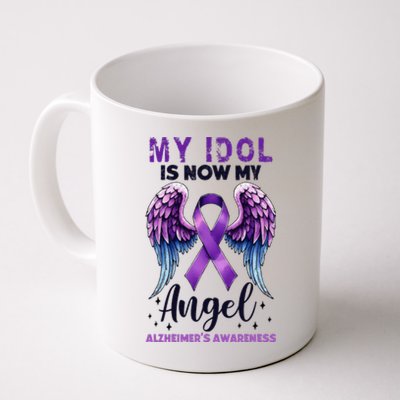 My Idol Is Now My Angel AlzheimerS Awareness Month Coffee Mug