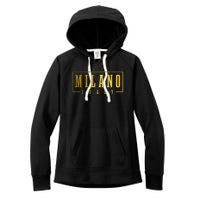 Milano Italia Italy Italian Souvenir Women's Fleece Hoodie