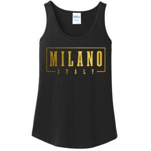 Milano Italia Italy Italian Souvenir Ladies Essential Tank