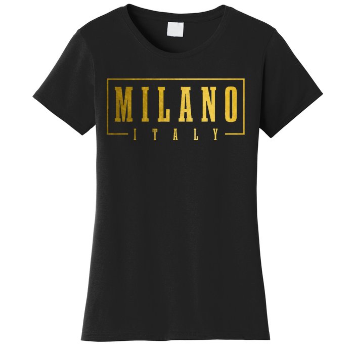 Milano Italia Italy Italian Souvenir Women's T-Shirt