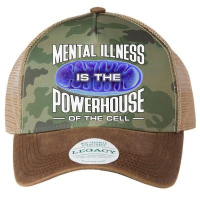 Mental Illness Is The Of The Cell Mitrochondria Legacy Tie Dye Trucker Hat