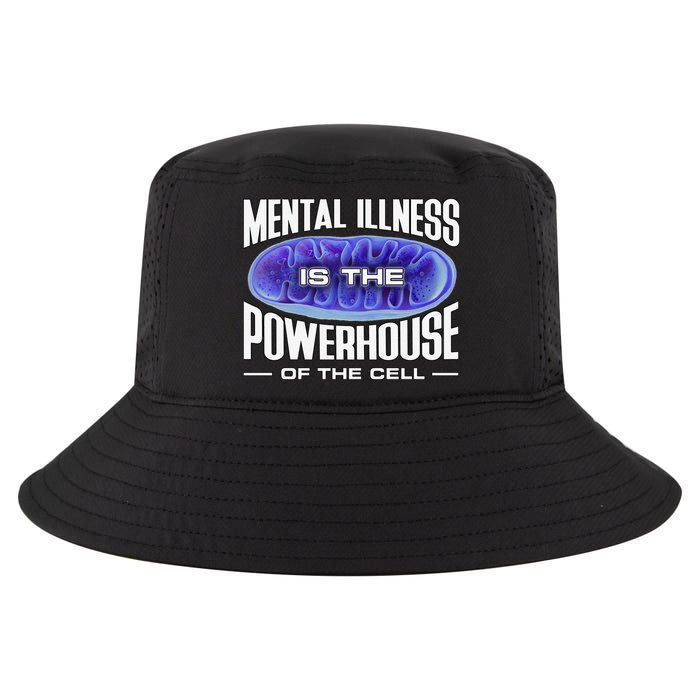Mental Illness Is The Of The Cell Mitrochondria Cool Comfort Performance Bucket Hat