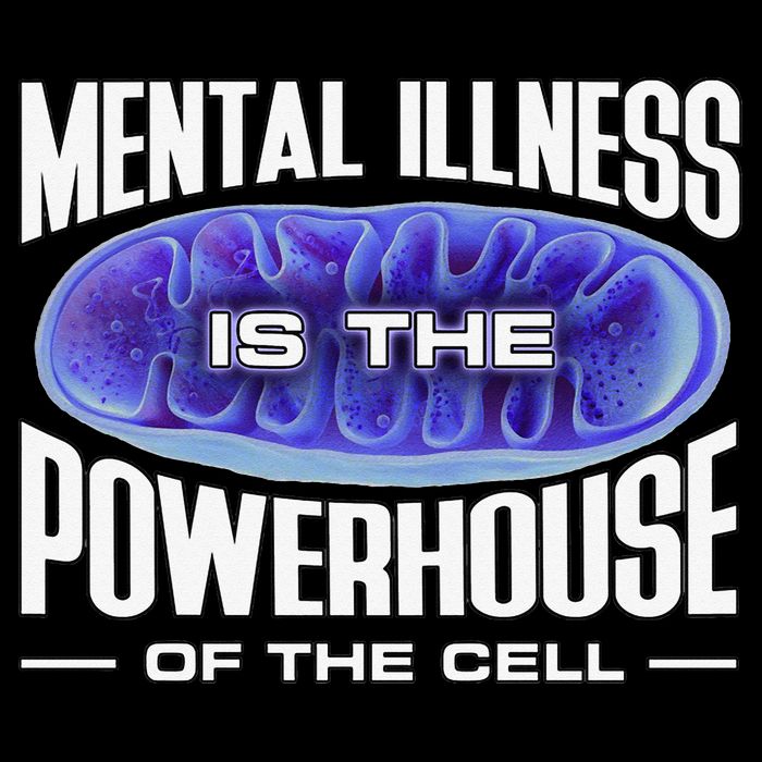 Mental Illness Is The Of The Cell Mitrochondria Flexfit Unipanel Trucker Cap