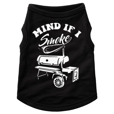 Mind If I Smoke Funny BBQ Smoker & Grilling Doggie Tank