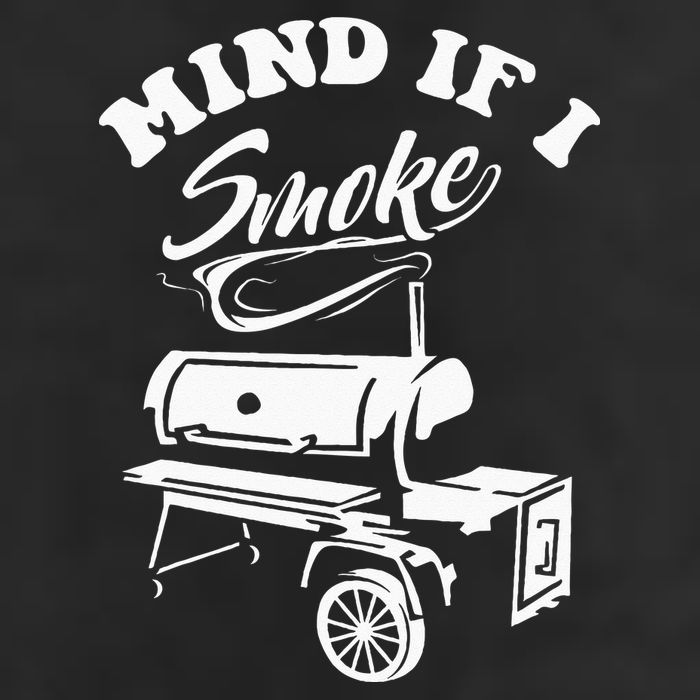 Mind If I Smoke Funny BBQ Smoker & Grilling Adult Drive Performance Visor