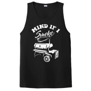 Mind If I Smoke Funny BBQ Smoker & Grilling PosiCharge Competitor Tank