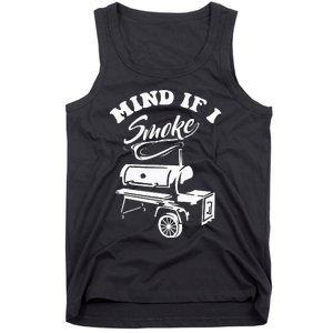 Mind If I Smoke Funny BBQ Smoker & Grilling Tank Top