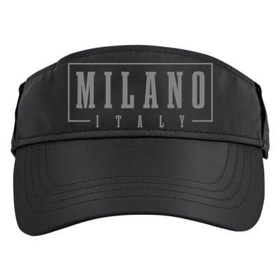Milano Italia Italy Italian Souvenir Adult Drive Performance Visor