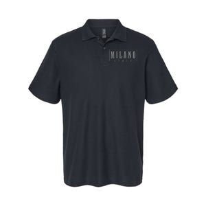 Milano Italia Italy Italian Souvenir Softstyle Adult Sport Polo