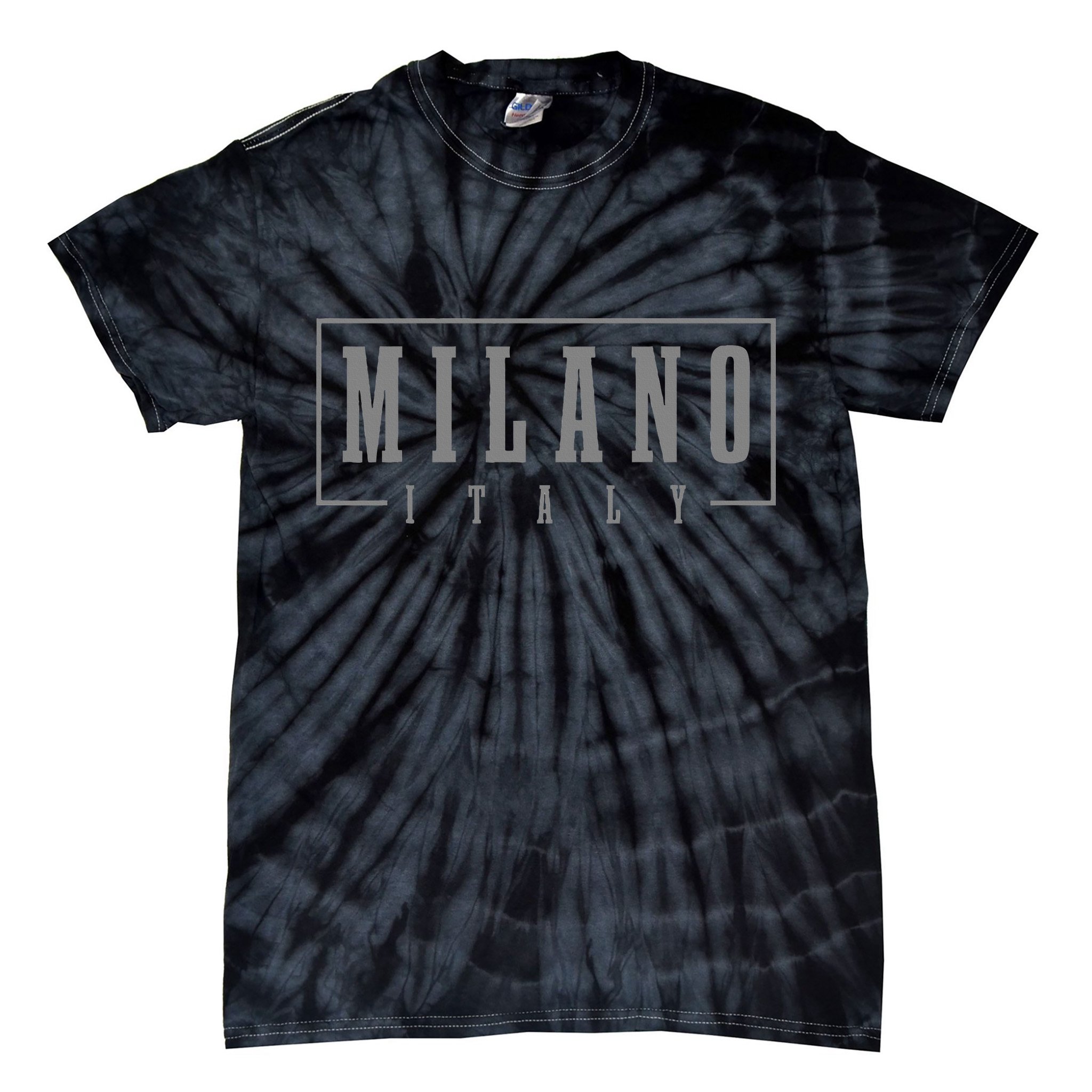 Milano Italia Italy Italian Souvenir Tie-Dye T-Shirt