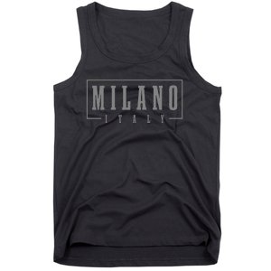 Milano Italia Italy Italian Souvenir Tank Top