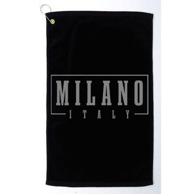 Milano Italia Italy Italian Souvenir Golf Towel
