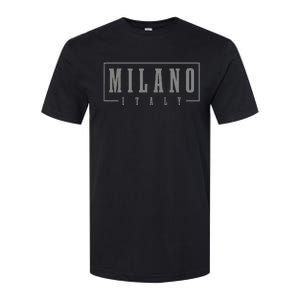 Milano Italia Italy Italian Souvenir Softstyle CVC T-Shirt