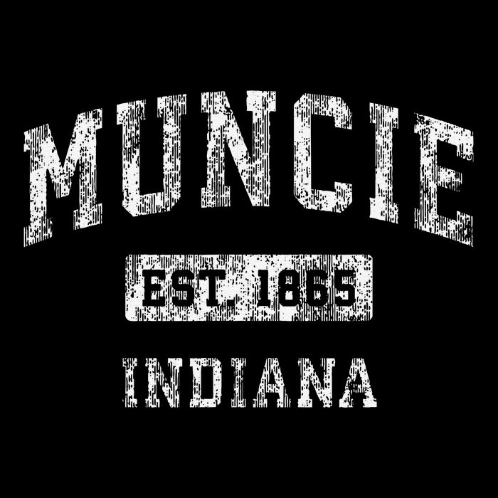 Muncie Indiana In Vintage Established Backpack
