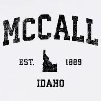 Mccall Idaho Id Vintage Established Sports Design Baby Bodysuit