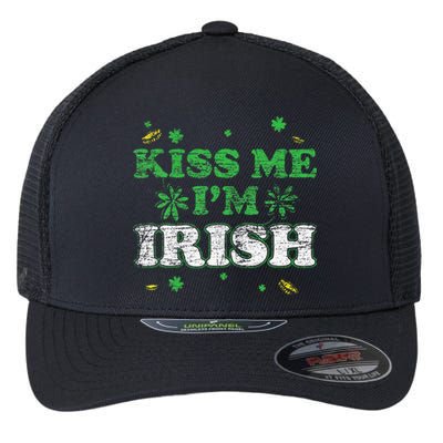 Me I'm Irish St Saint Patricks Day Flexfit Unipanel Trucker Cap