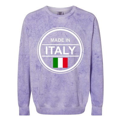 Made In Italy Colorblast Crewneck Sweatshirt