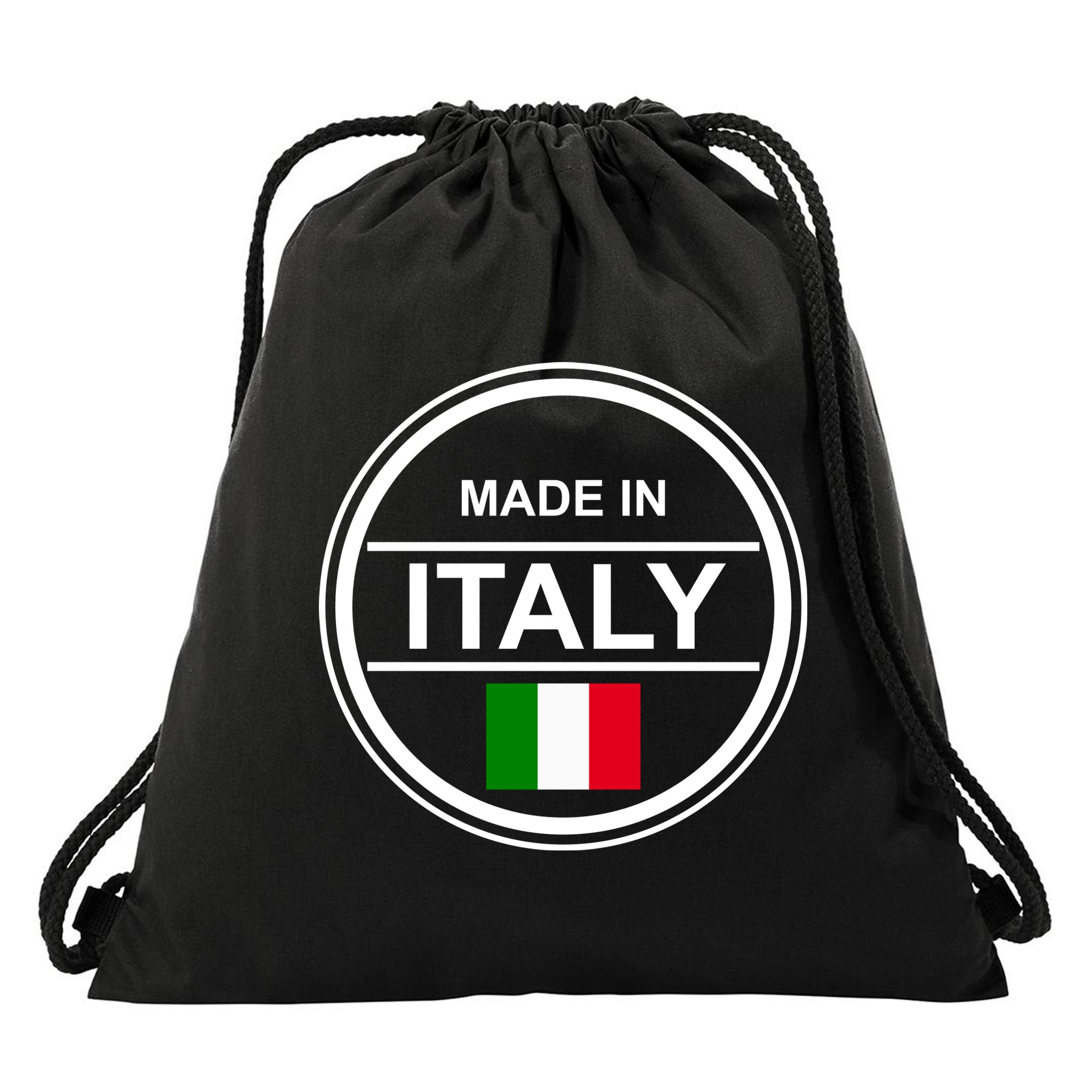 Made In Italy Drawstring Bag