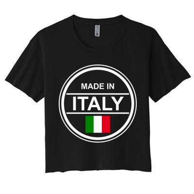 Made In Italy Crop Top