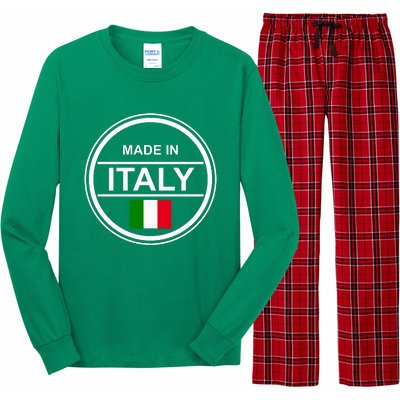 Made In Italy Long Sleeve Pajama Set