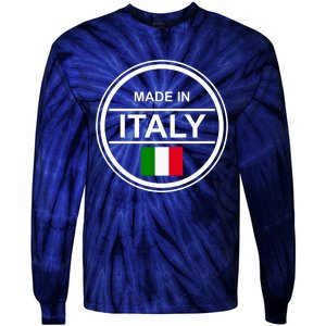 Made In Italy Tie-Dye Long Sleeve Shirt