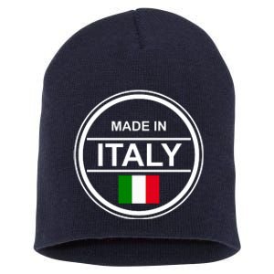 Made In Italy Short Acrylic Beanie