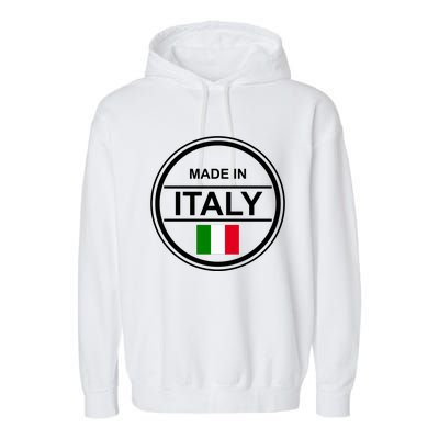 Made In Italy Garment-Dyed Fleece Hoodie