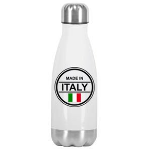 Made In Italy Stainless Steel Insulated Water Bottle