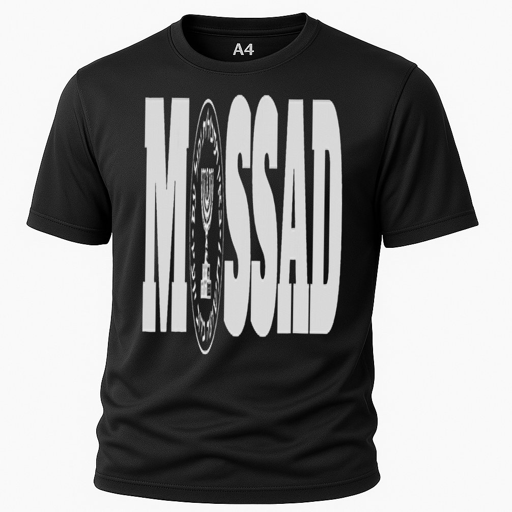Mossad Israel Israeli Secret Service Tel Aviv Menorah IDF Performance Shirt