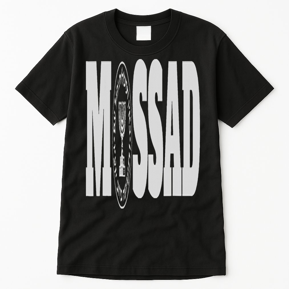 Mossad Israel Israeli Secret Service Tel Aviv Menorah IDF Tall T-Shirt