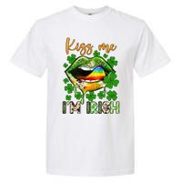 Me I'm Irish St Patrick's Day Western Lips Irish Family Garment-Dyed Heavyweight T-Shirt