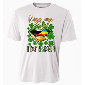 Me I'm Irish St Patrick's Day Western Lips Irish Family Cooling Performance Crew T-Shirt