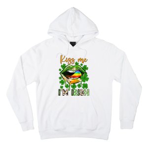 Me I'm Irish St Patrick's Day Western Lips Irish Family Hoodie