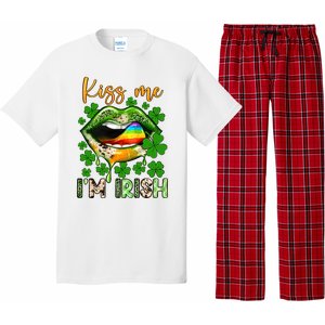 Me I'm Irish St Patrick's Day Western Lips Irish Family Pajama Set