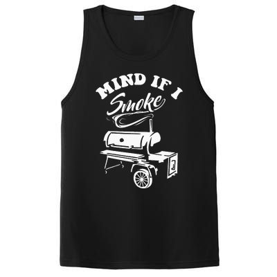 Mind If I Smoke Funny BBQ Smoker & Grilling PosiCharge Competitor Tank