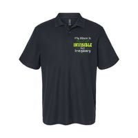 My Illness Is Invisible Not Imaginary Disease Disability Softstyle Adult Sport Polo