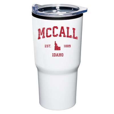 Mccall Idaho Id Vintage Sports Tumbler