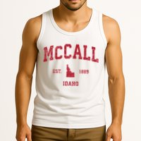 Mccall Idaho Id Vintage Sports Tank Top