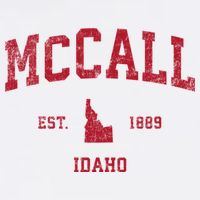 Mccall Idaho Id Vintage Sports Tank Top