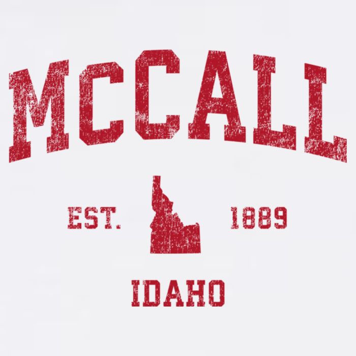 Mccall Idaho Id Vintage Sports Tank Top