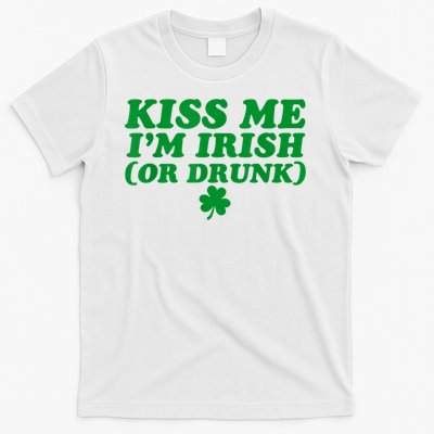 Me I'm Irish (Or Drunk) Shamrock, Funny Drinking Beer T-Shirt