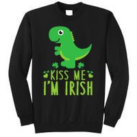 Me I'm Irish St. Patrick's Day Cute Dinosaur T Sweatshirt