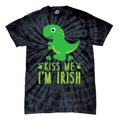 Me I'm Irish St. Patrick's Day Cute Dinosaur T Tie-Dye T-Shirt