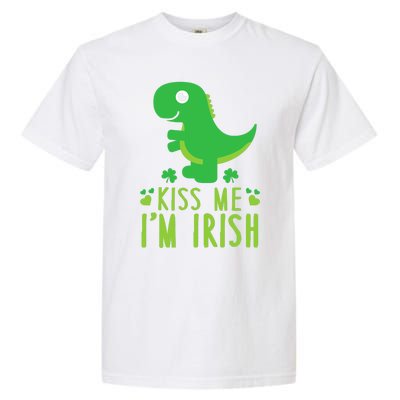 Me I'm Irish St. Patrick's Day Cute Dinosaur T Garment-Dyed Heavyweight T-Shirt